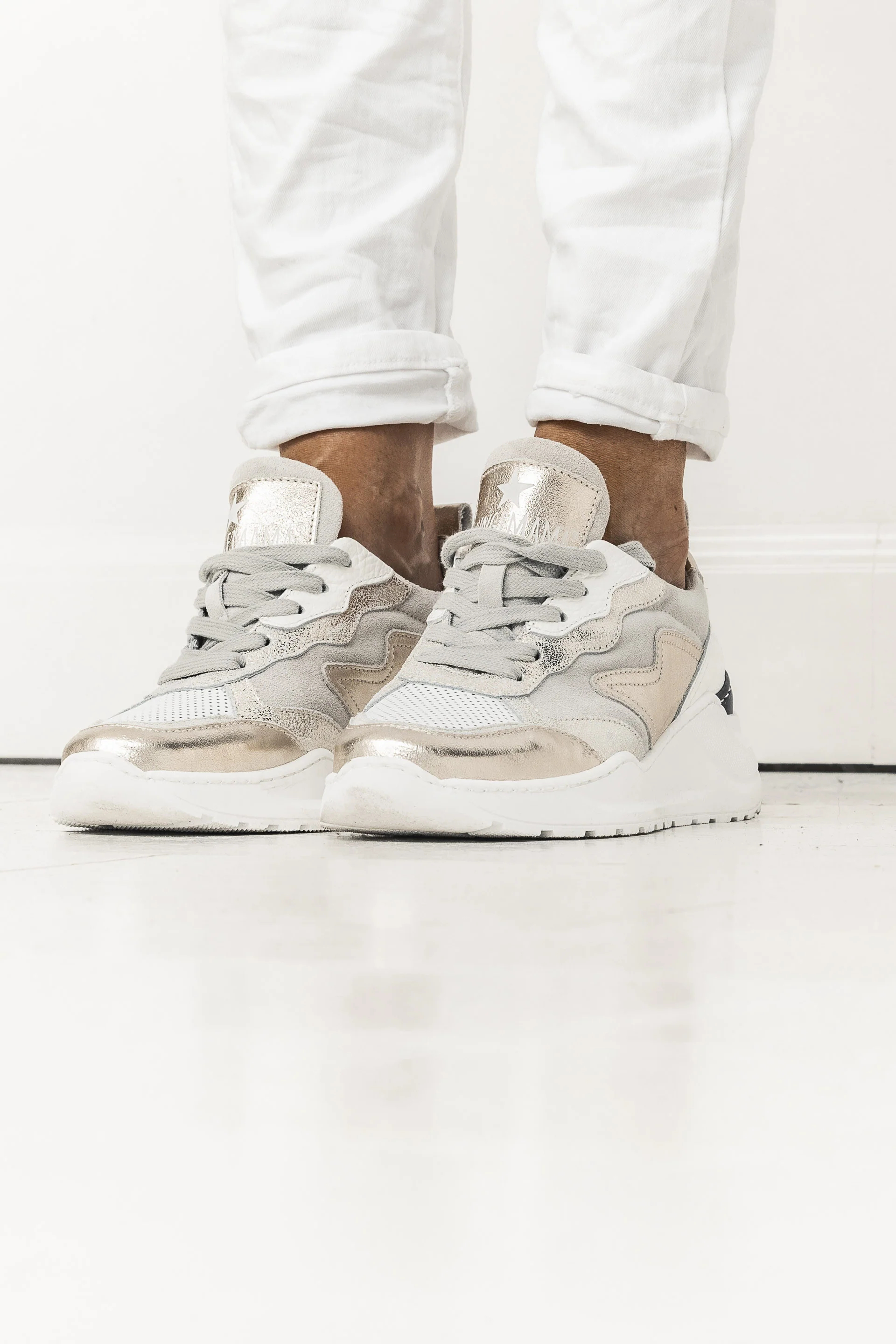 SNEAKERS GRUNGEMAMA STELLA GOLd - Image 7
