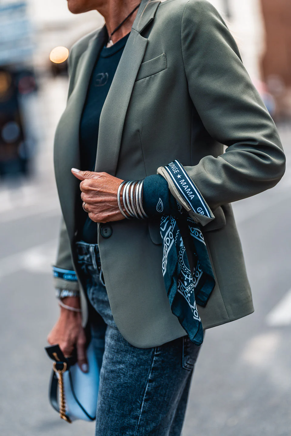 BLAZER GRUNGEMAMA AMA KAKI - Image 6