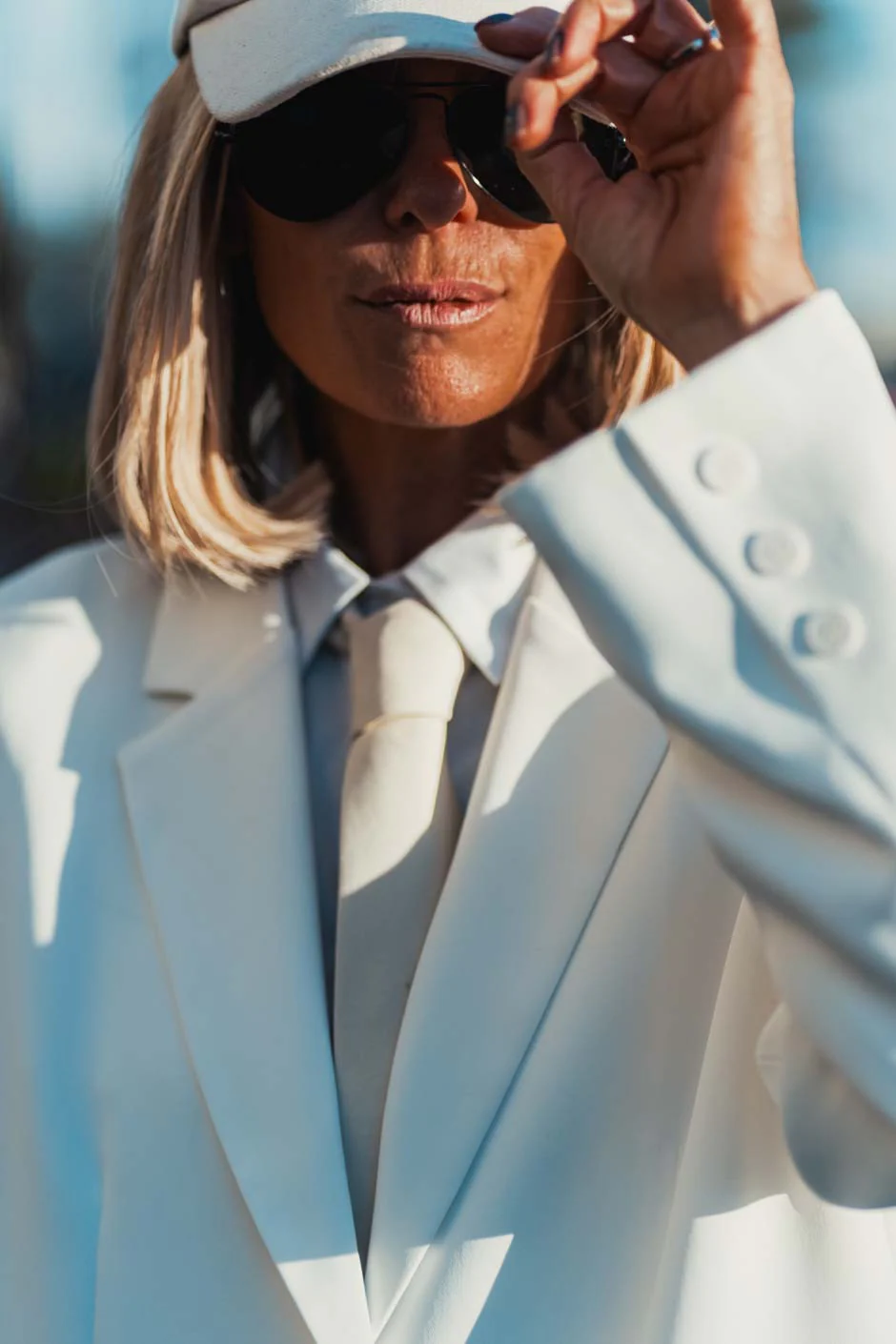 Blazer Grungemama Romy blanc - Image 4