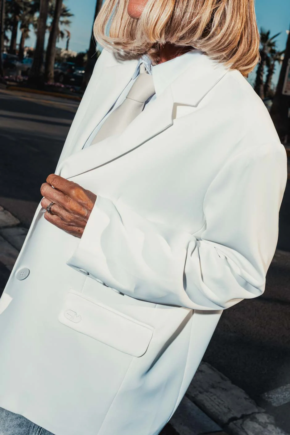 Blazer Grungemama Romy blanc - Image 7