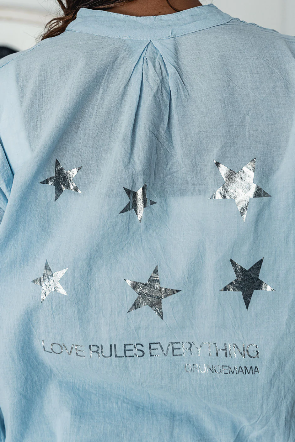 BLOUSE KOKO STAR BLEU - Image 2