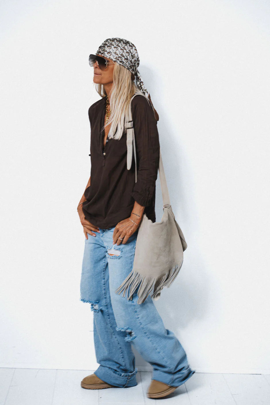 BLOUSE KOVAN BROWN - Image 4