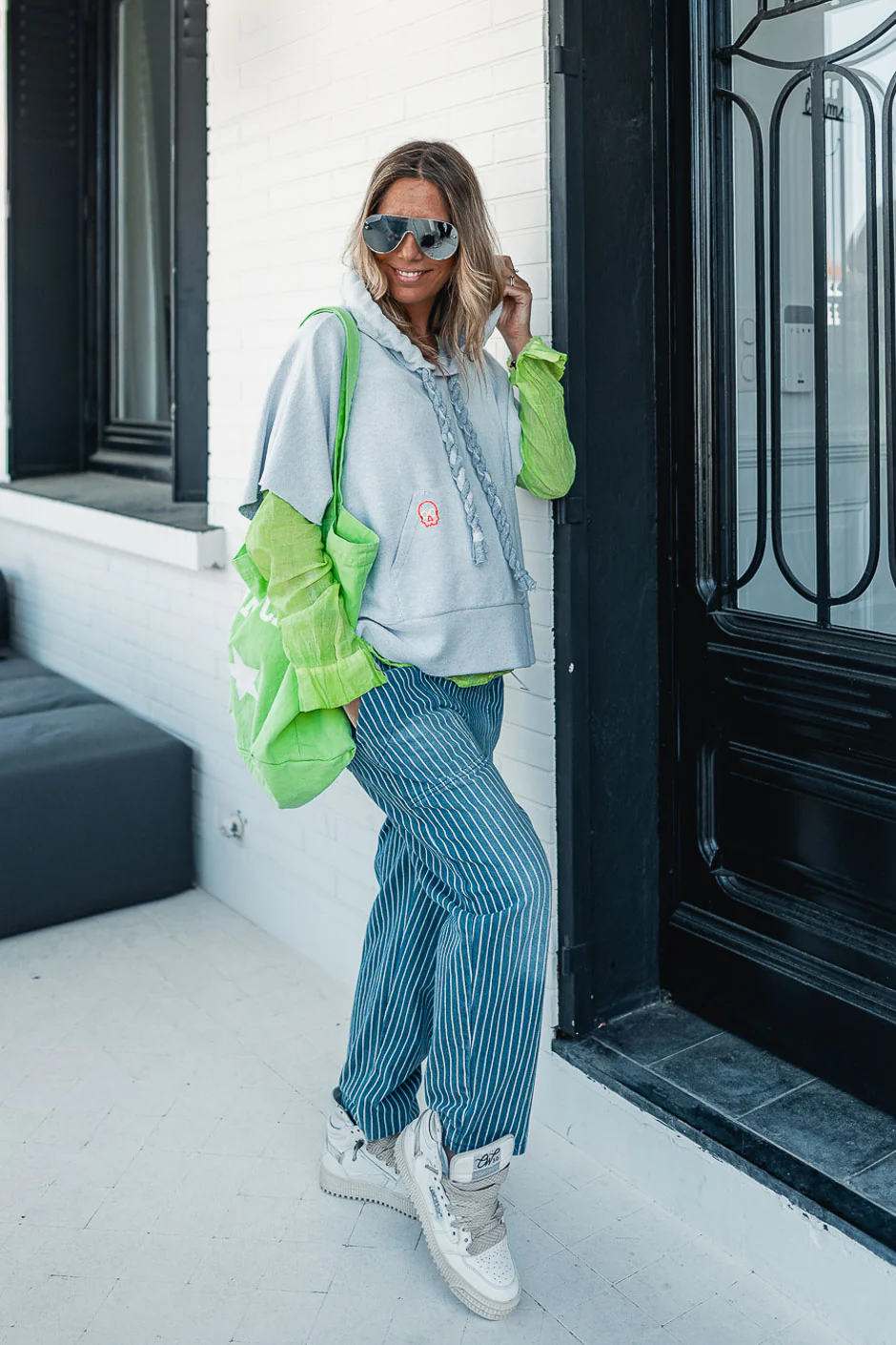 BLOUSE KOVAN FLUO VERT