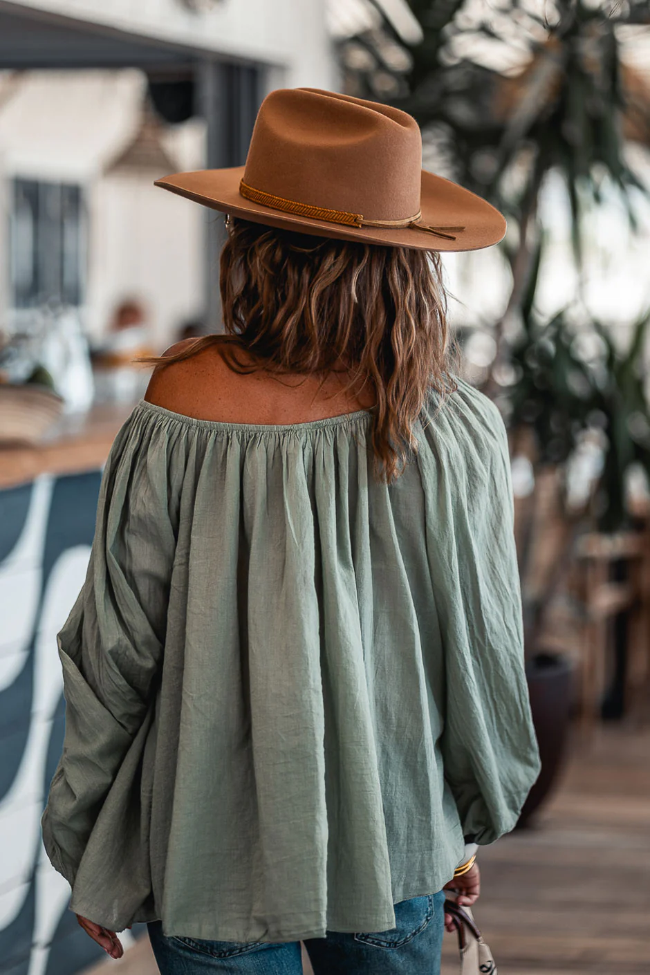 Blouse Lola kaki - Image 6