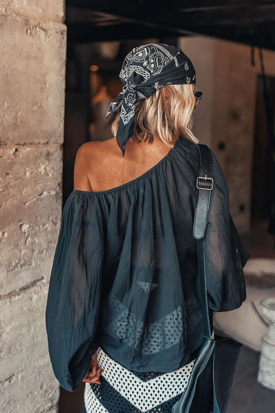 Blouse Lola noir - Image 2