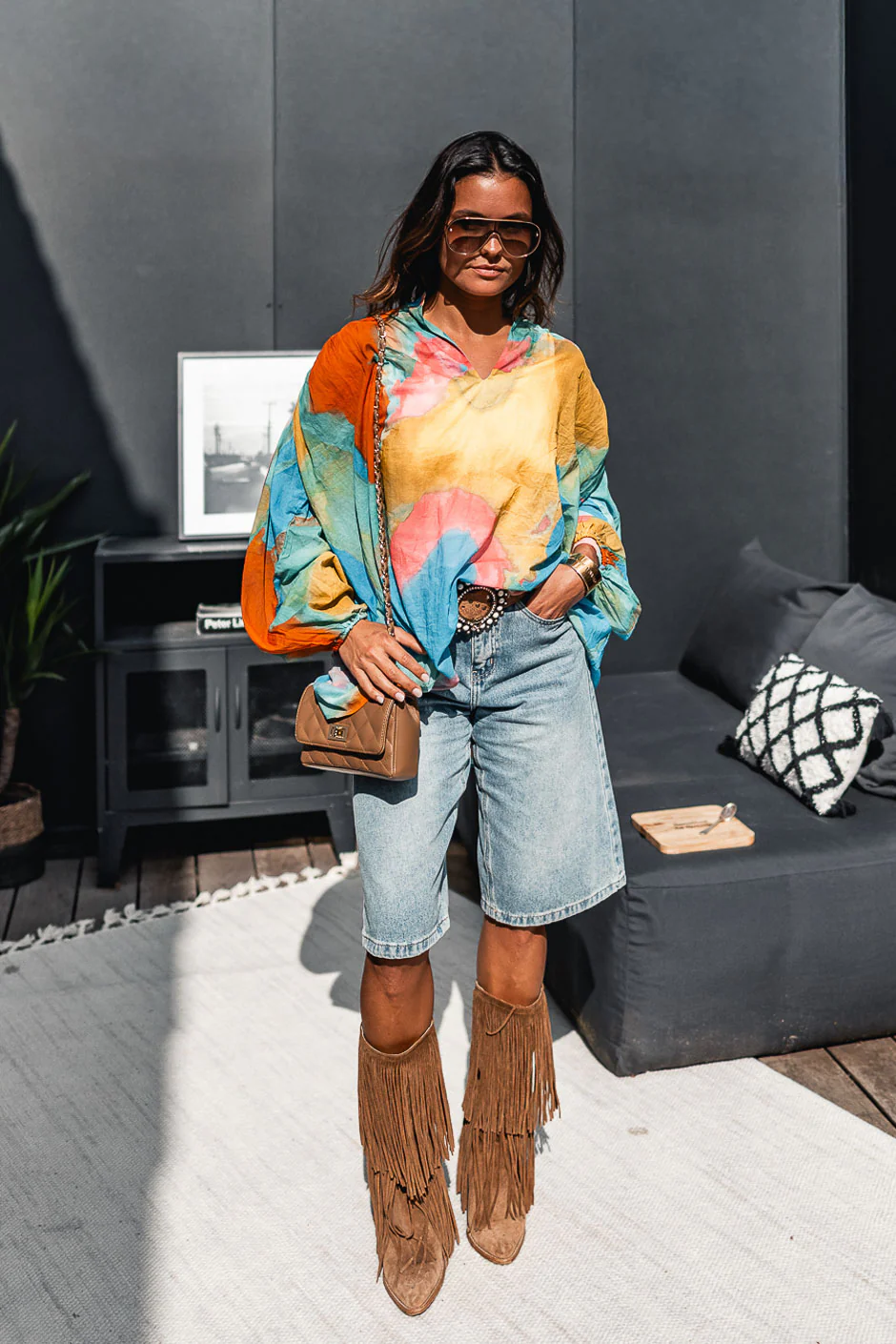 BLOUSE MALLY IMPRIME - Image 3