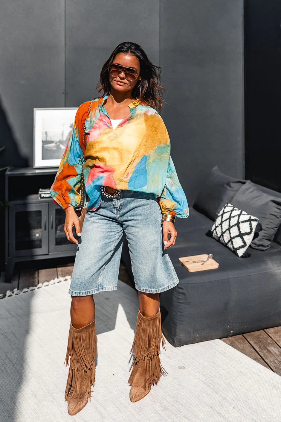 BLOUSE MALLY IMPRIME - Image 4