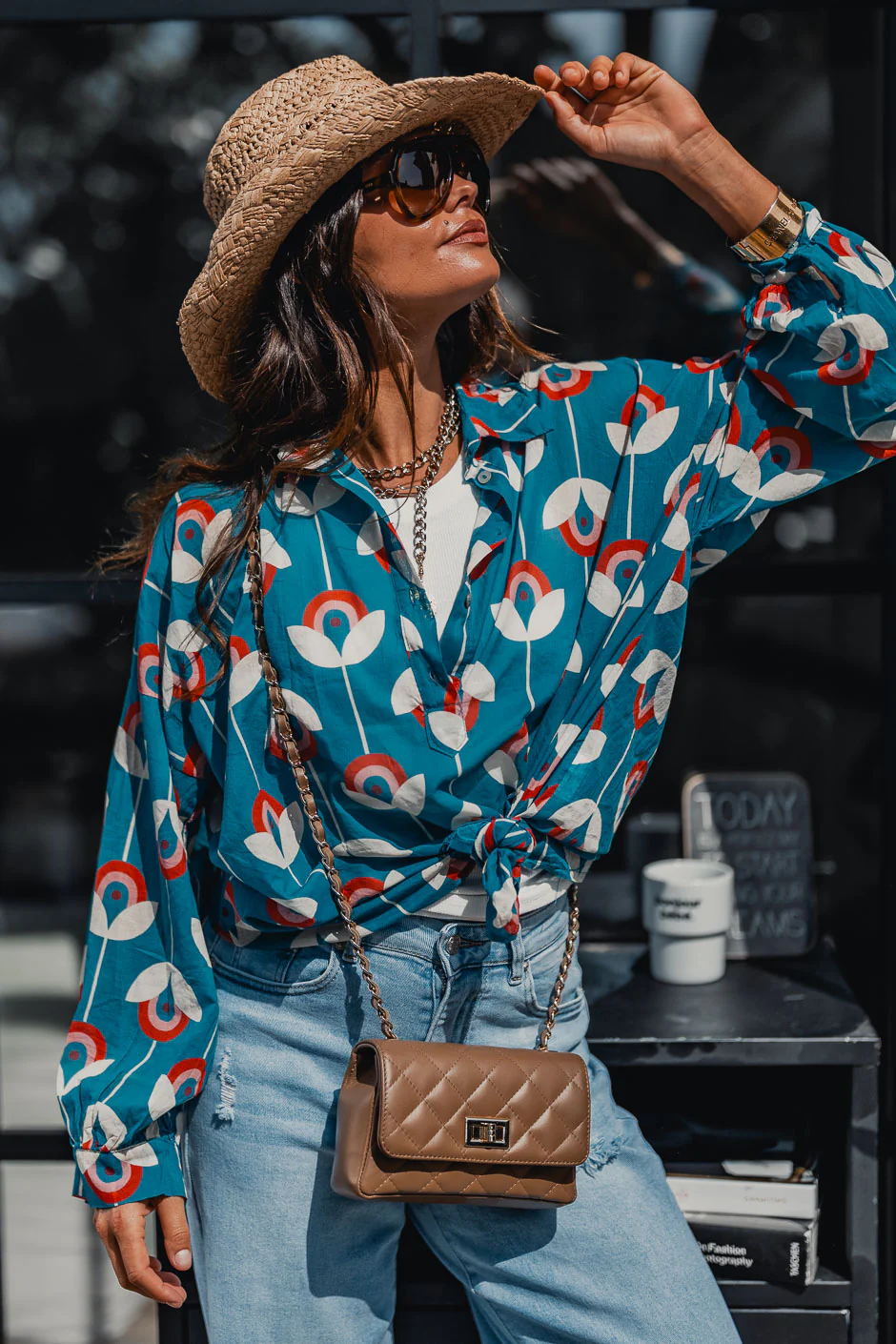 BLOUSE MYRA IMPRIME