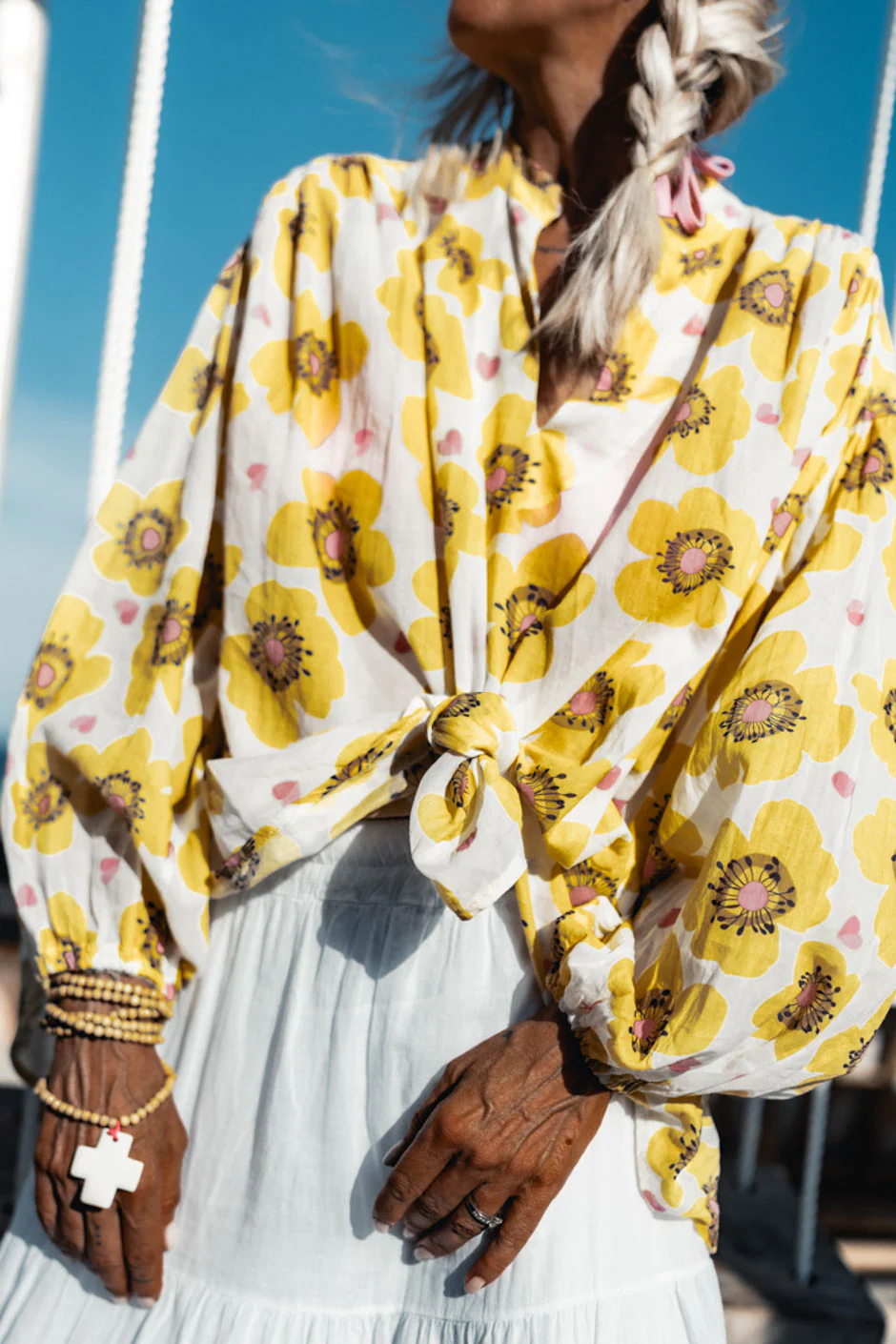 BLOUSE SUNSHINE IMPRIME - Image 3