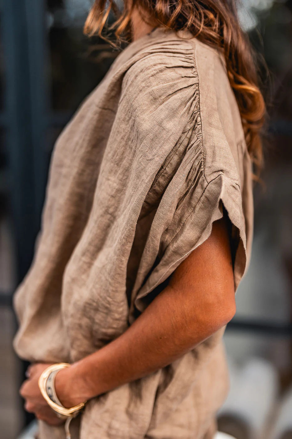 BLOUSE VALDA TABAC - Image 5