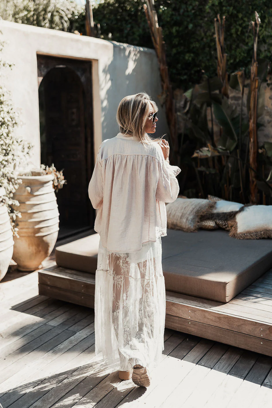 BLOUSE WASTA ROSE POUDRE - Image 2
