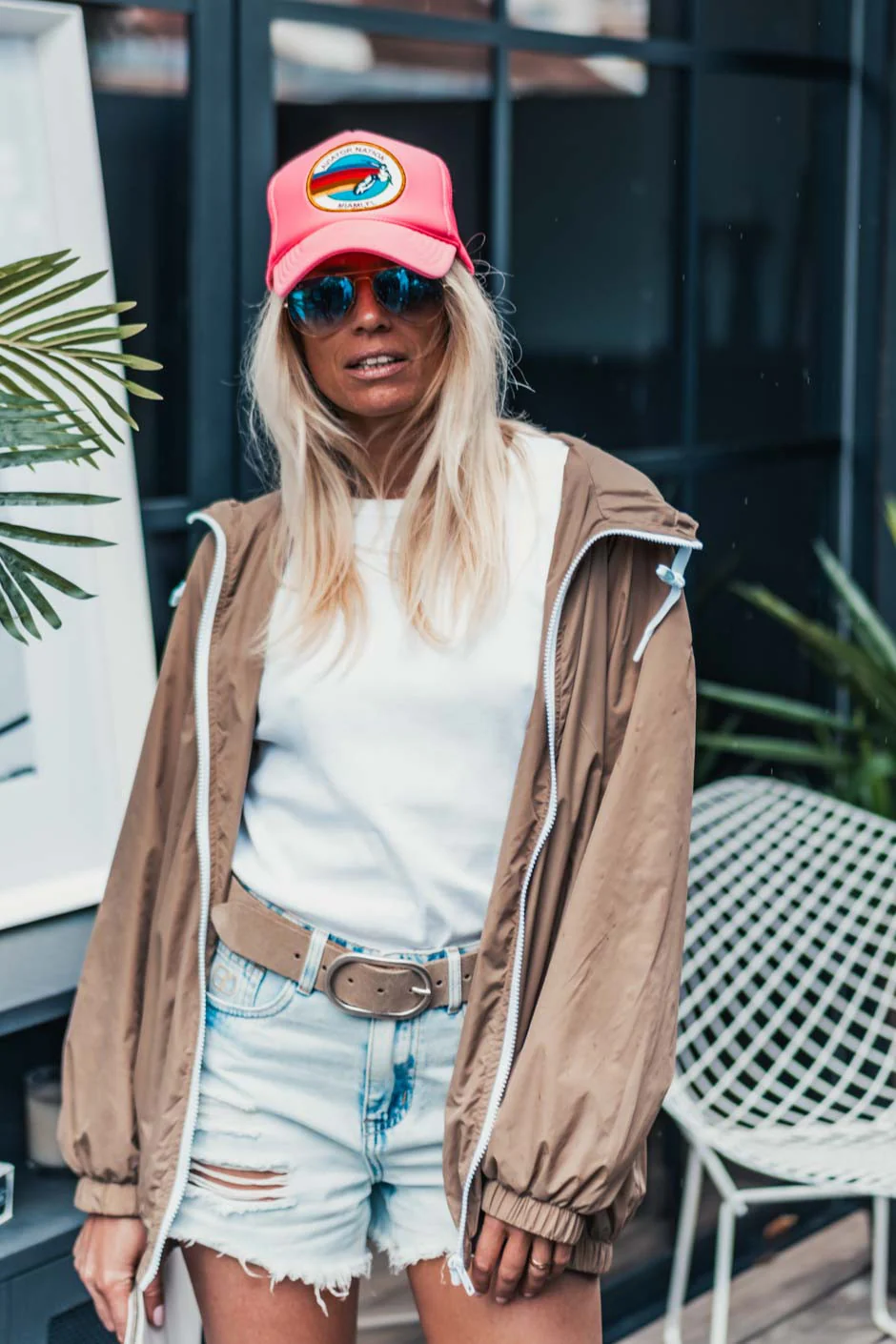 Blouson Ahston beige - Image 7