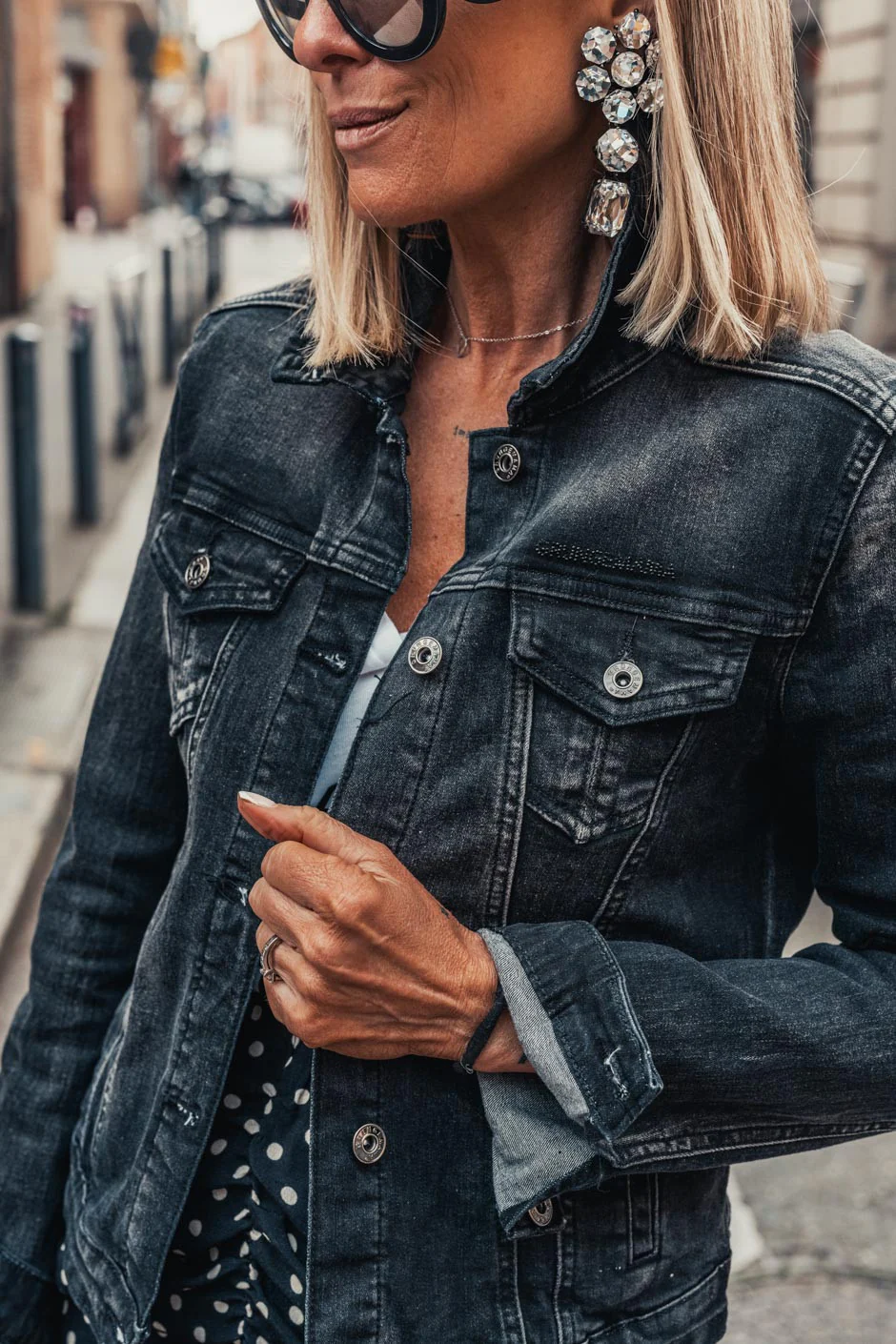 Blouson Grungemama Rora noir - Image 10