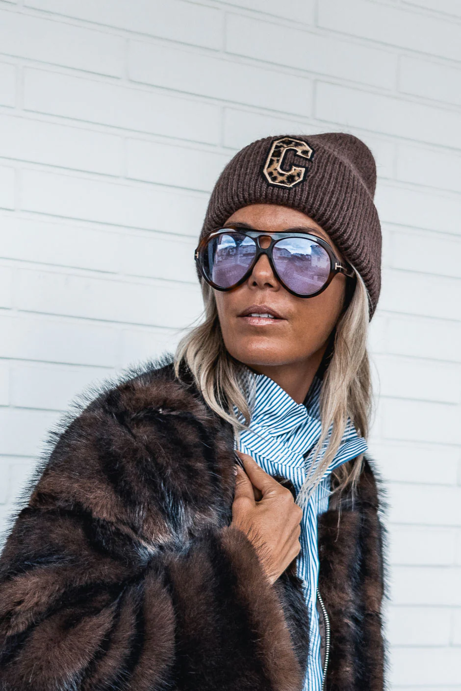 Bonnet C brown leopard - Image 5