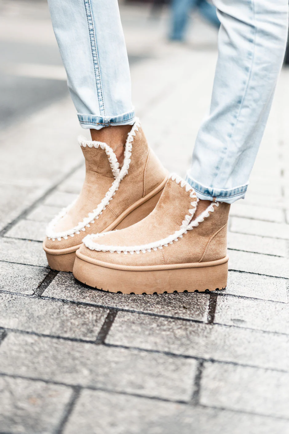 Boots Hyde beige