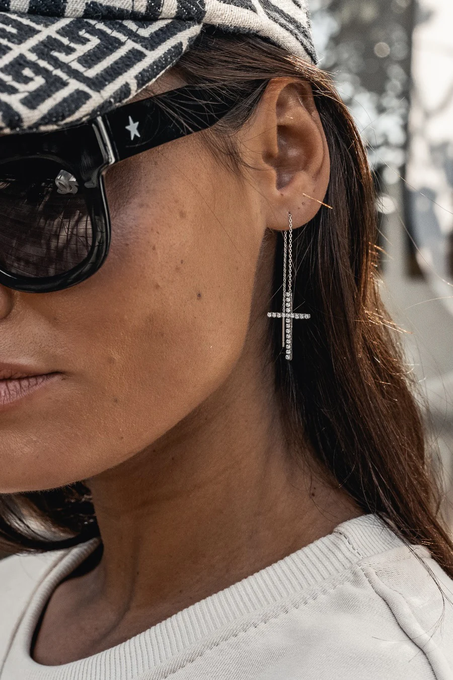 Boucles d'oreille Angie silver - Image 4
