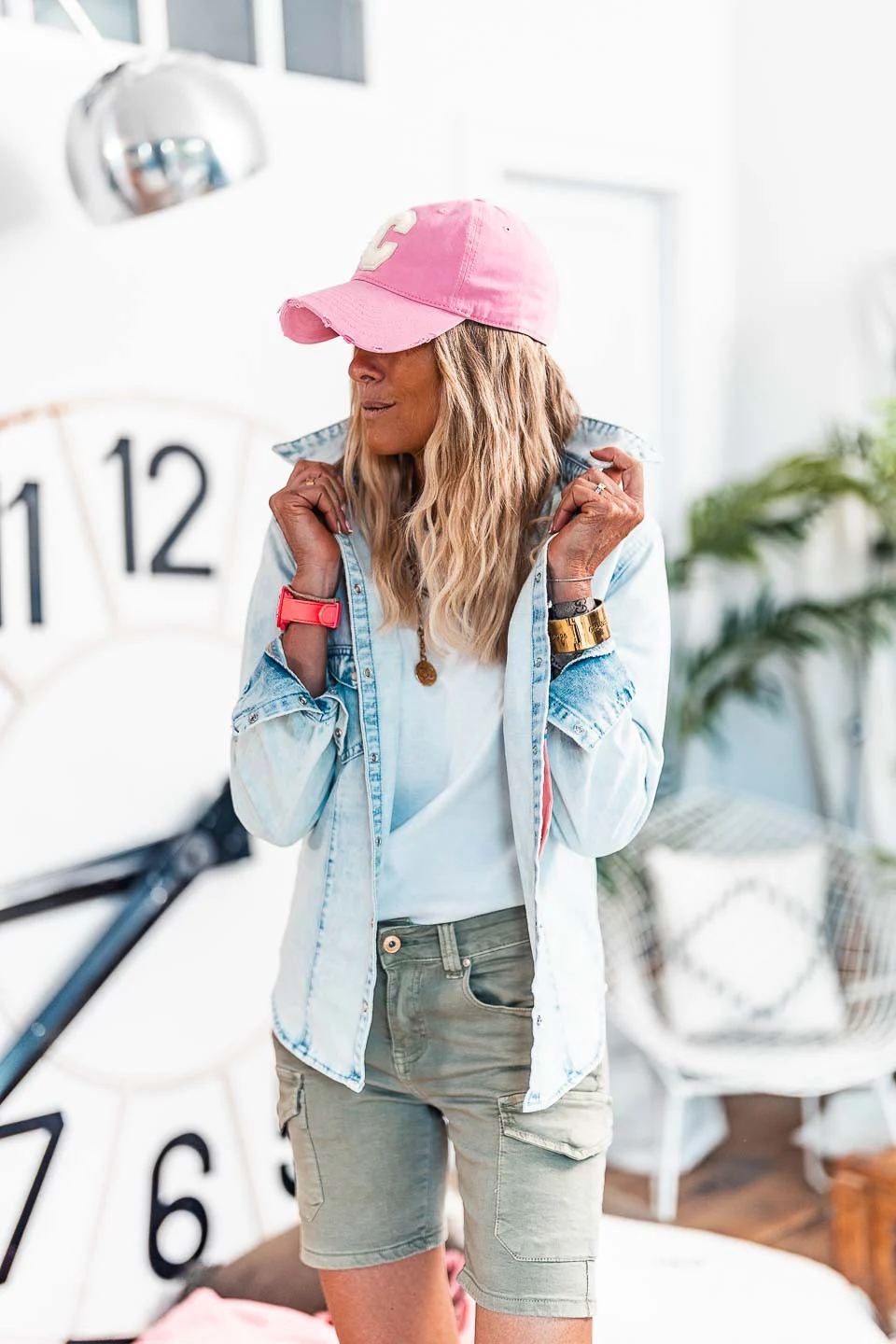 Casquette C rose - Image 4