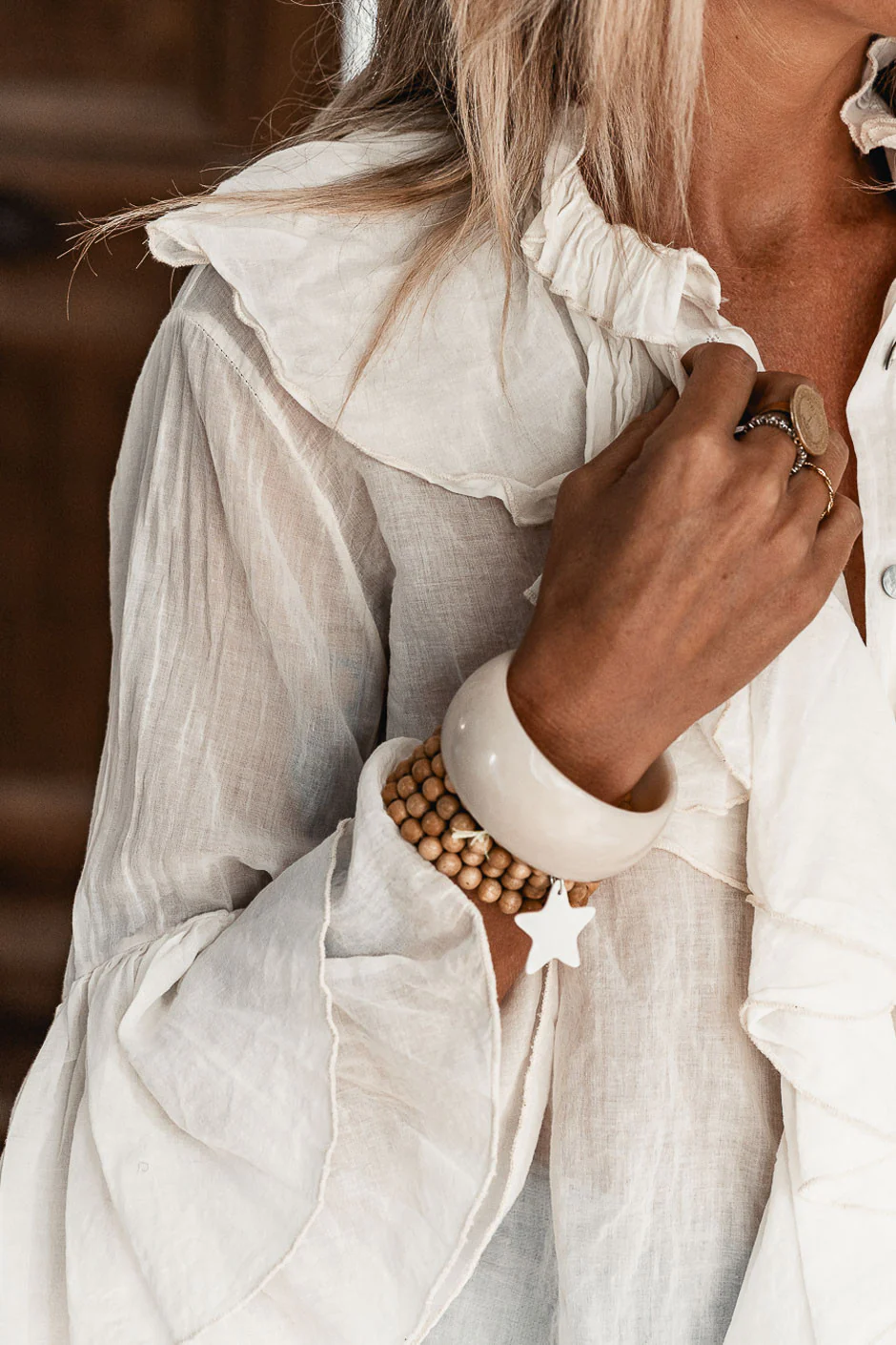 Chemise Banditas Kendy ecru - Image 2