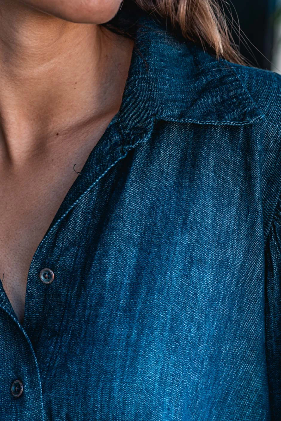 Chemise Banditas Odessa denimbleu - Image 2