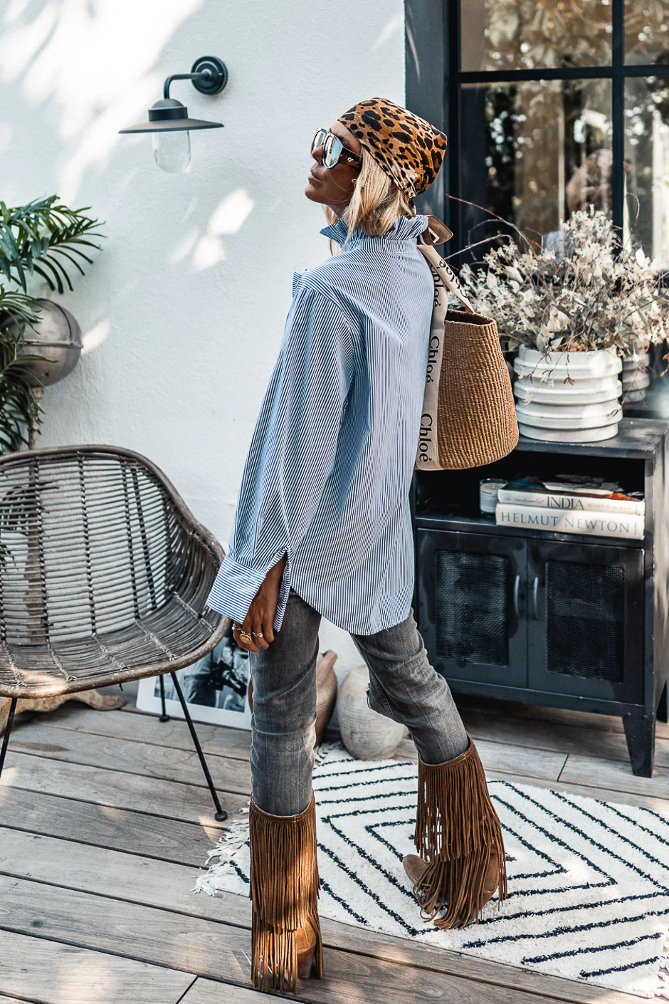 Chemise Grungemama Bony rayé - Image 2
