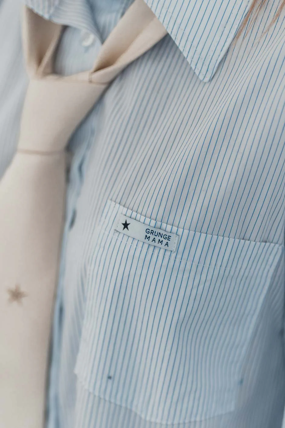 Chemise Grungemama Sunnyla raye bleu - Image 2