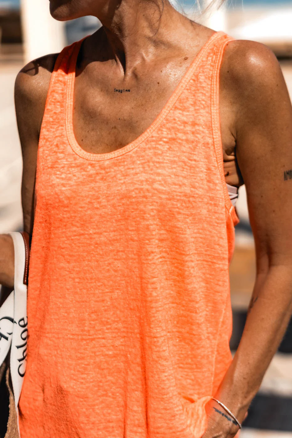 DEBARDEUR NEWMARCEL FLUO ORANGE - Image 3