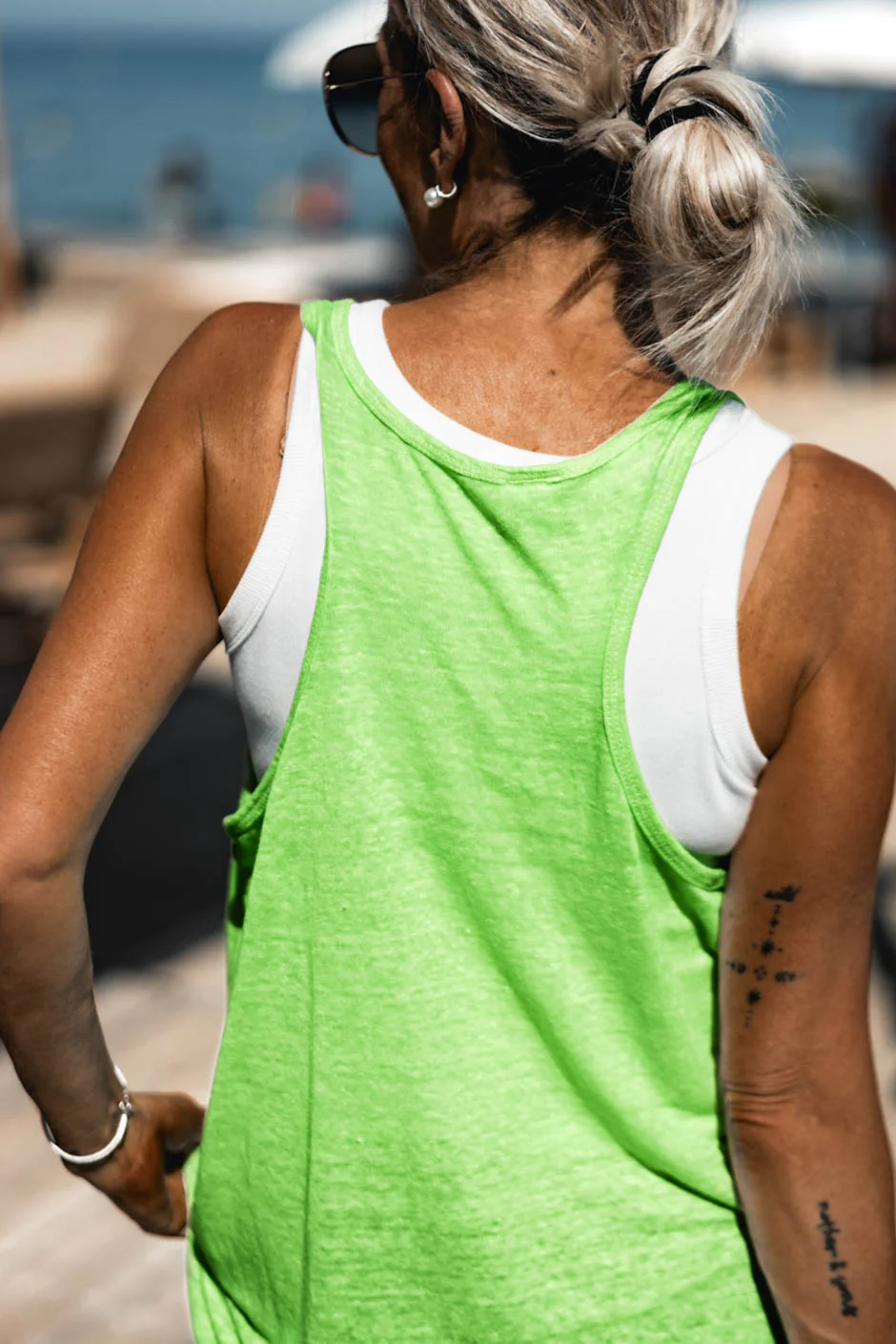 DEBARDEUR NEWMARCEL FLUO VERT - Image 5