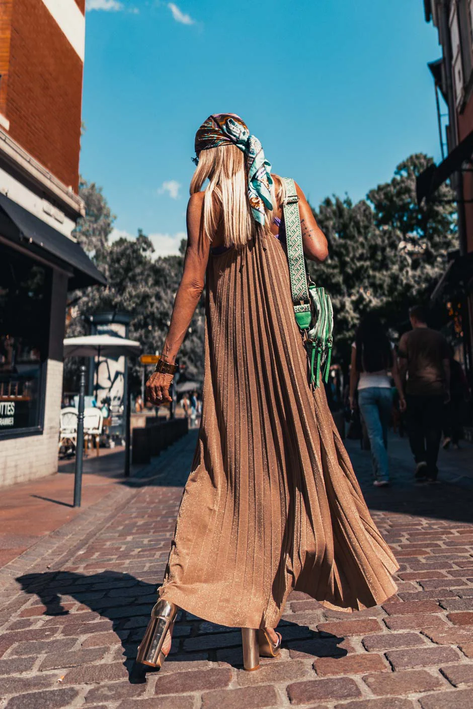 Robe Georgia champagne - Image 5