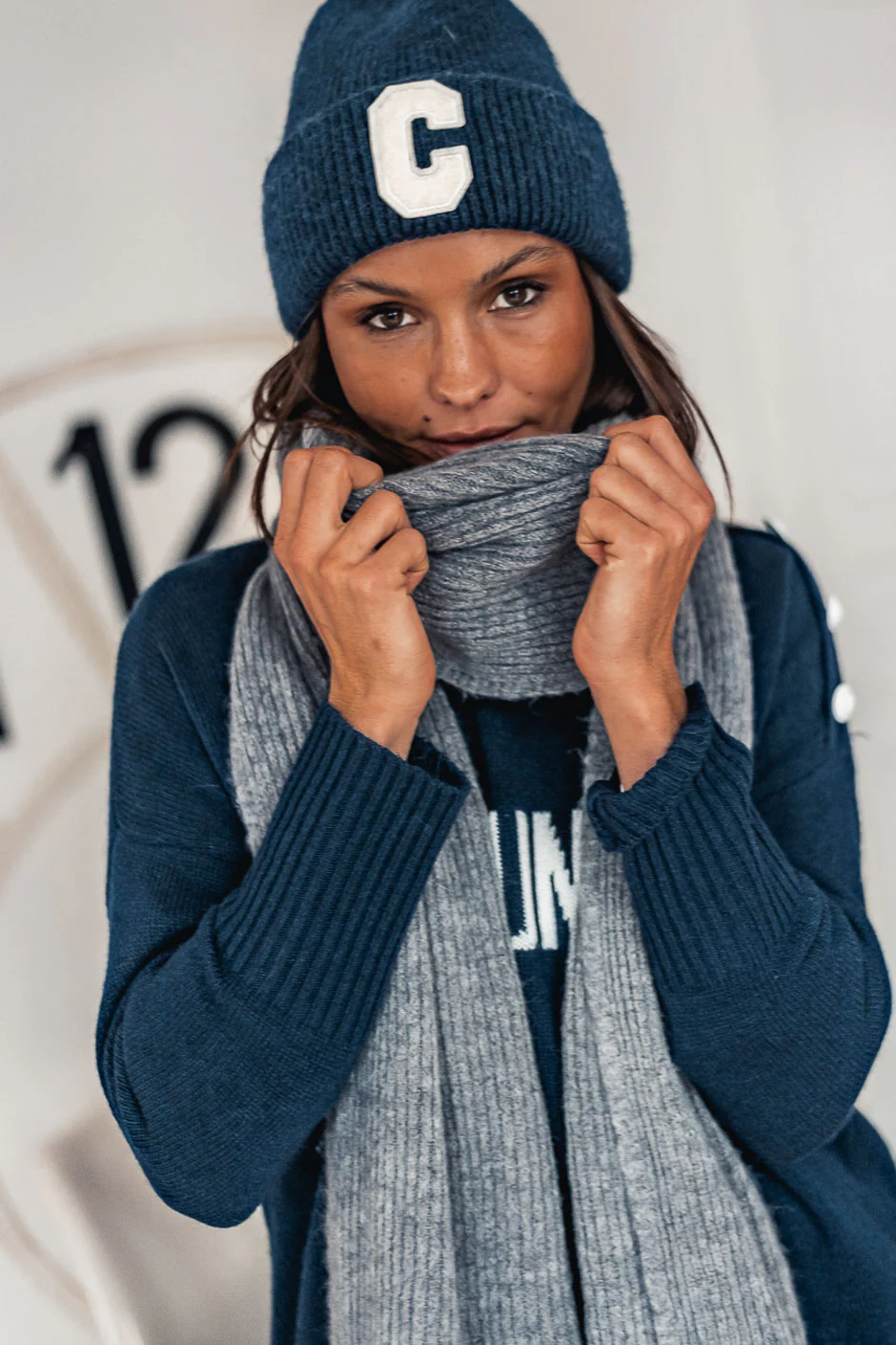 Echarpe Grungemama Lovely gris - Image 2