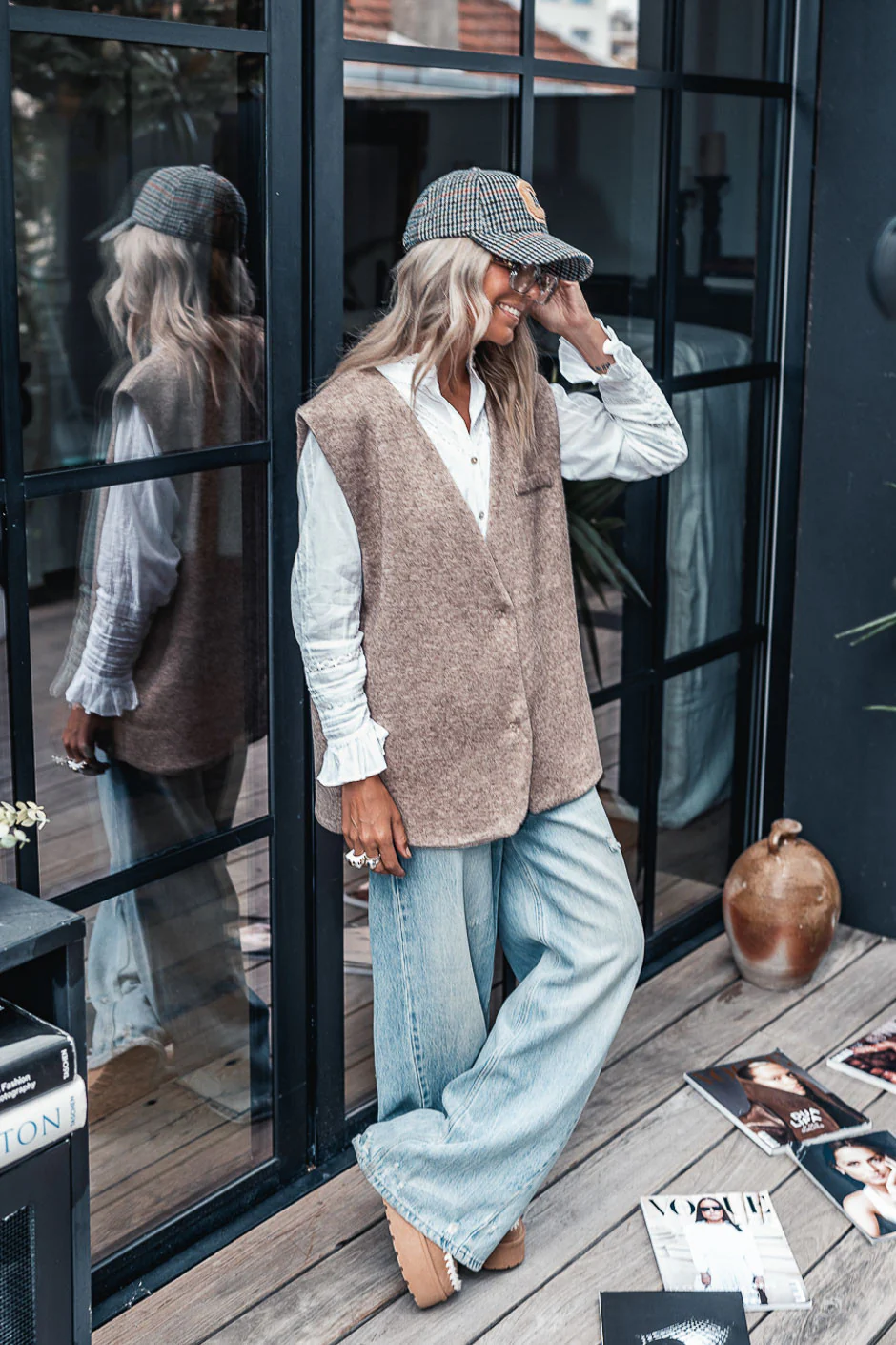Gilet Banditas Sangio beige - Image 5