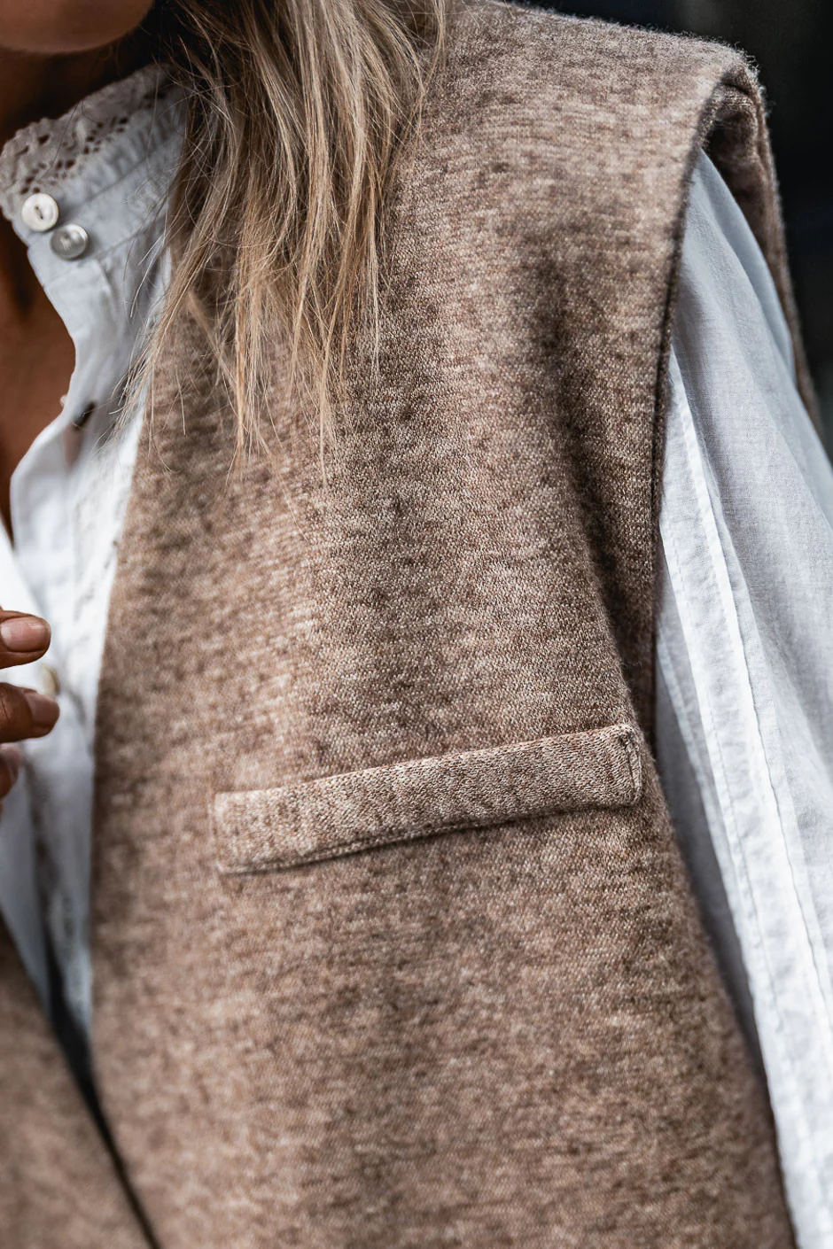 Gilet Banditas Sangio beige - Image 7