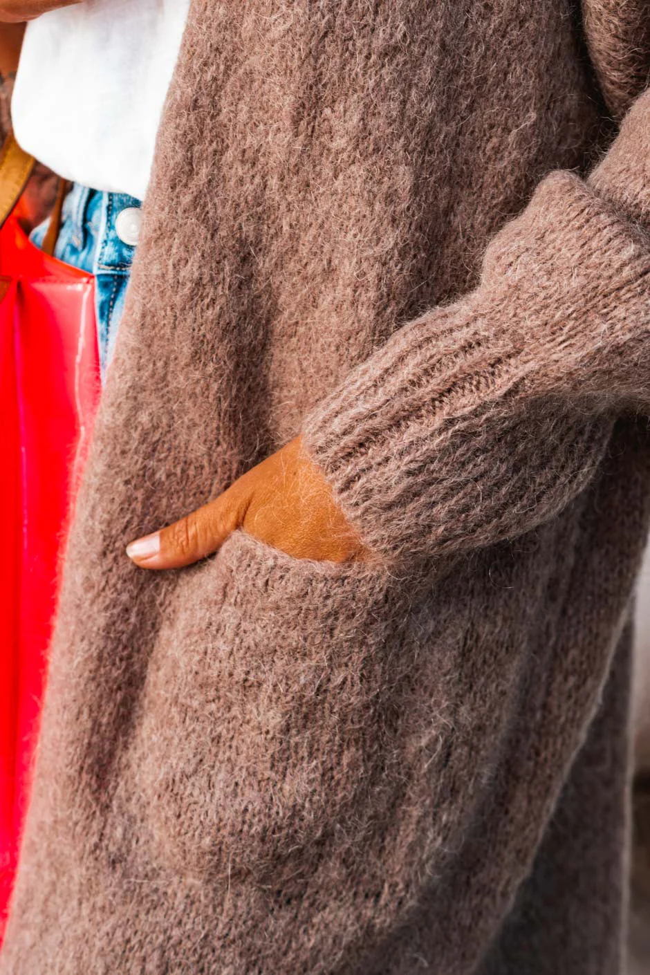 Gilet Grungemama Honey camel - Image 3