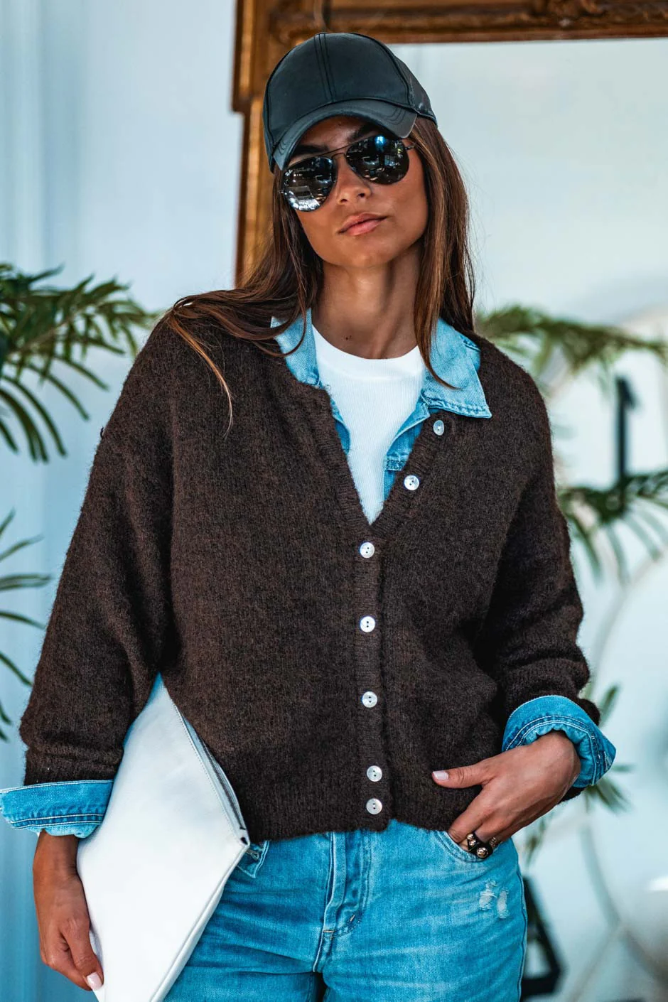 Gilet Jilly brown - Image 2