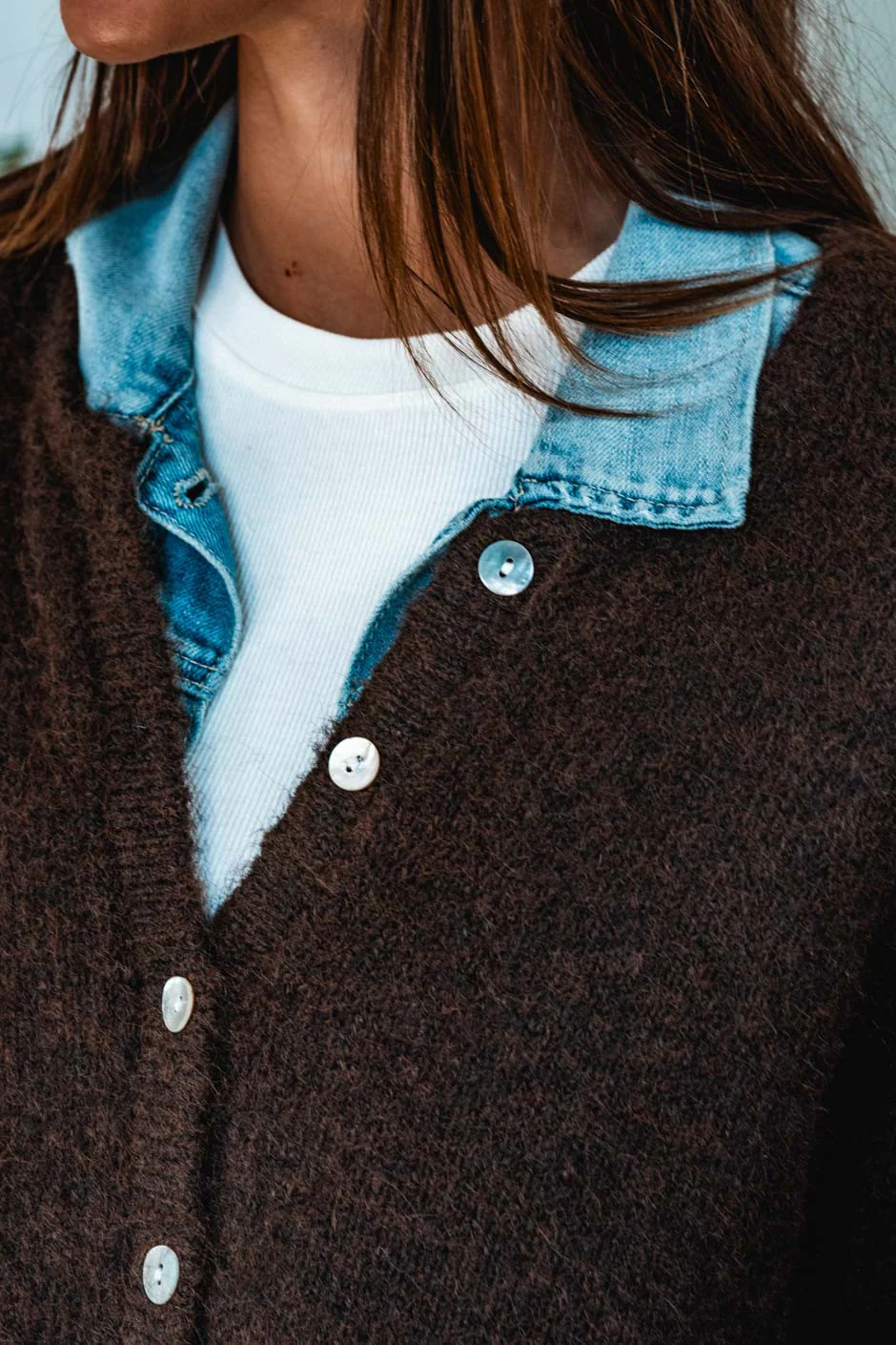 Gilet Jilly brown - Image 6