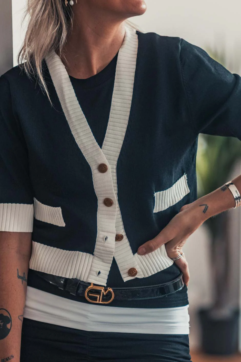 Gilet Wanda noir - Image 4