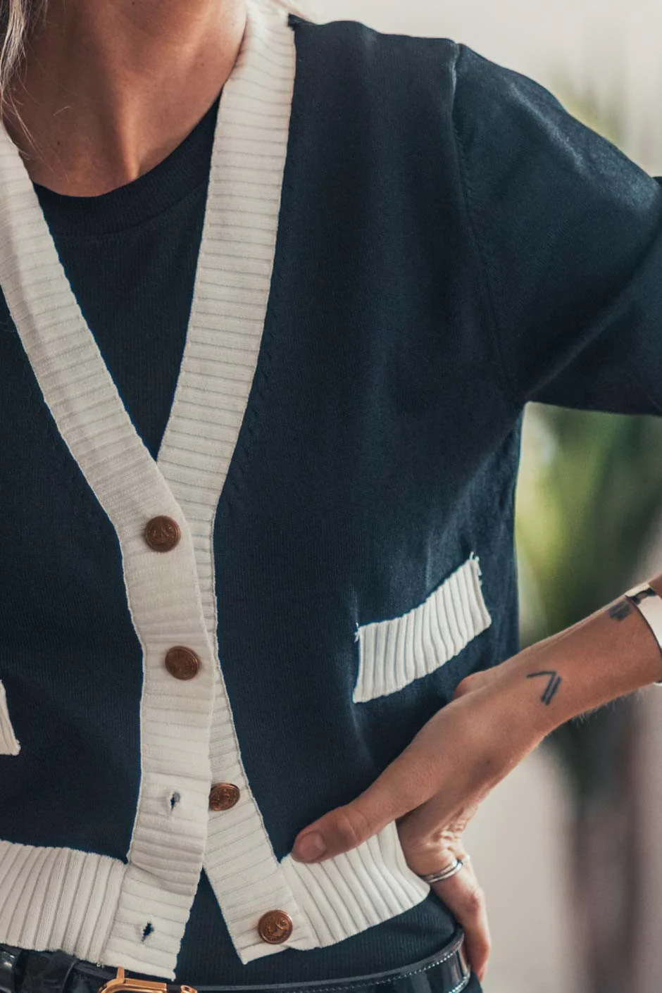 Gilet Wanda noir - Image 7