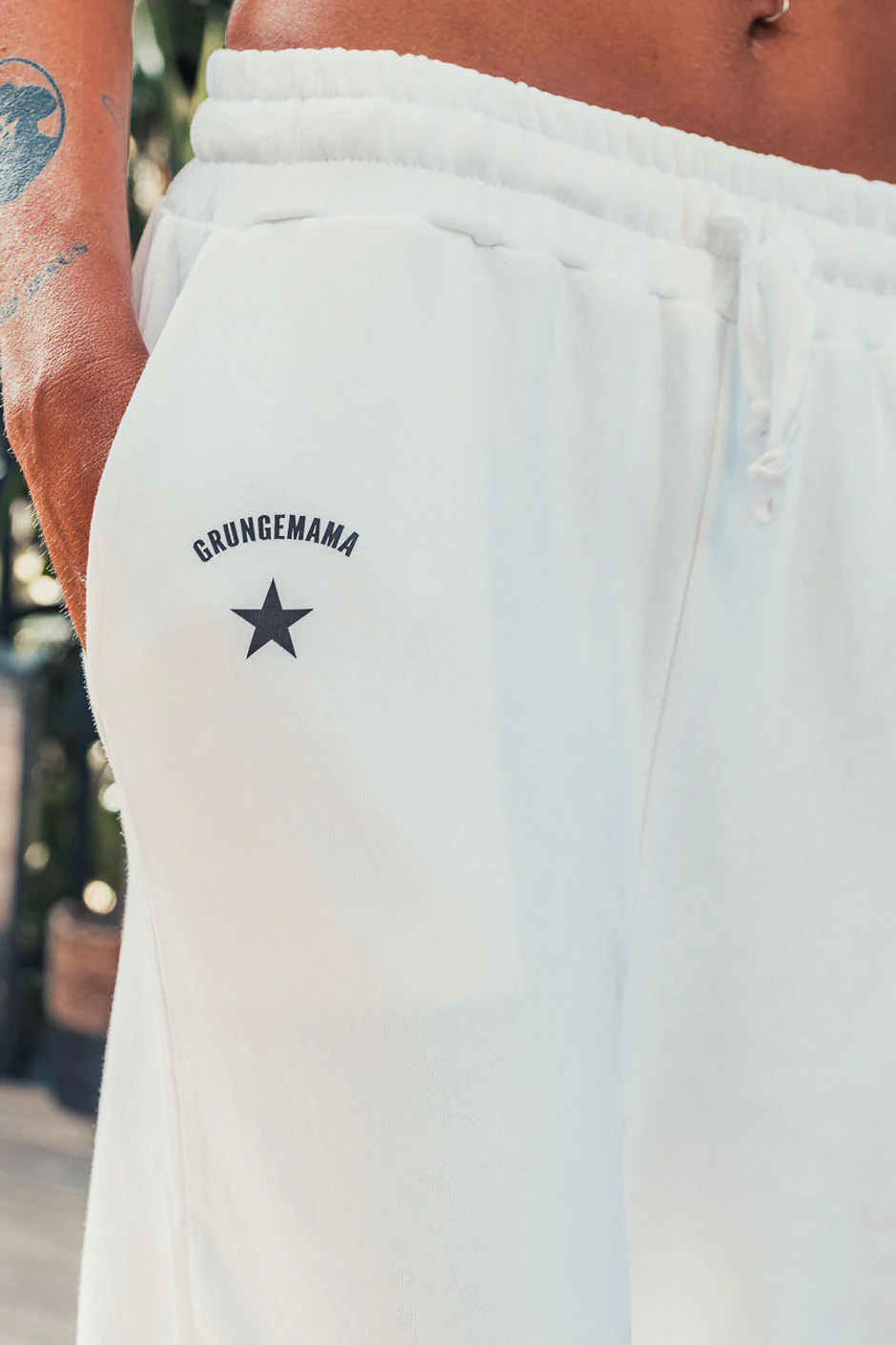 Jogger Grungemama Shellyann blanc - Image 7