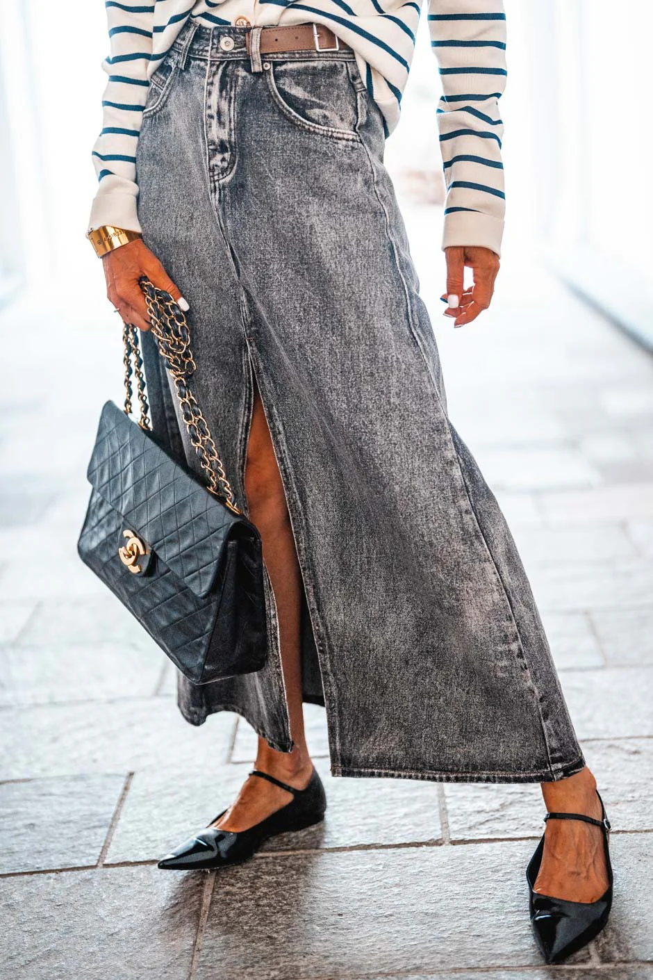 Jupe Shoana gris - Image 6