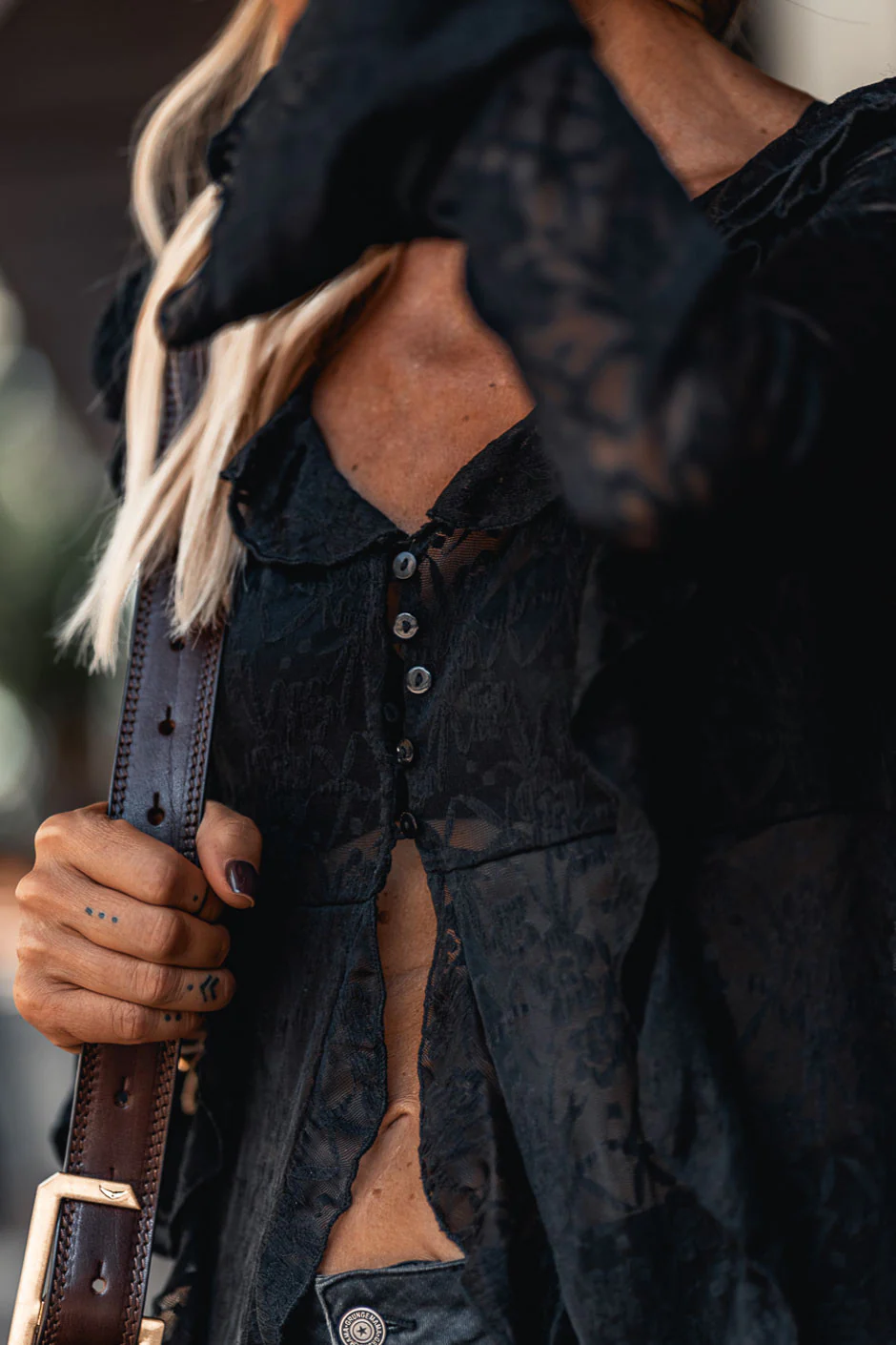 Kimono Grungemama Glenn noir - Image 3