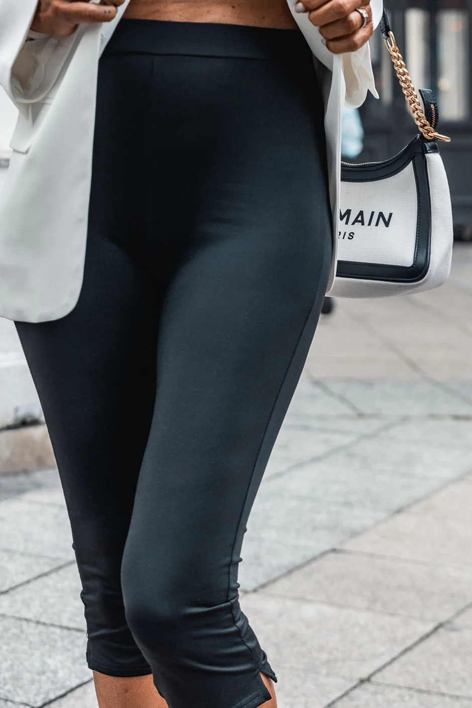 LEGGING COURT ALVIDA NOIR - Image 3