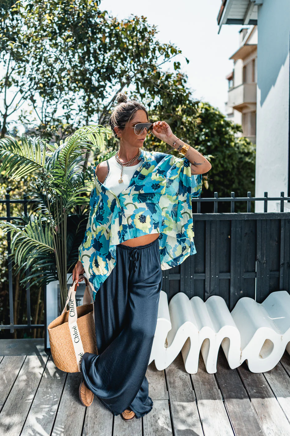 PANTALON FAUSTINE MARINE - Image 6