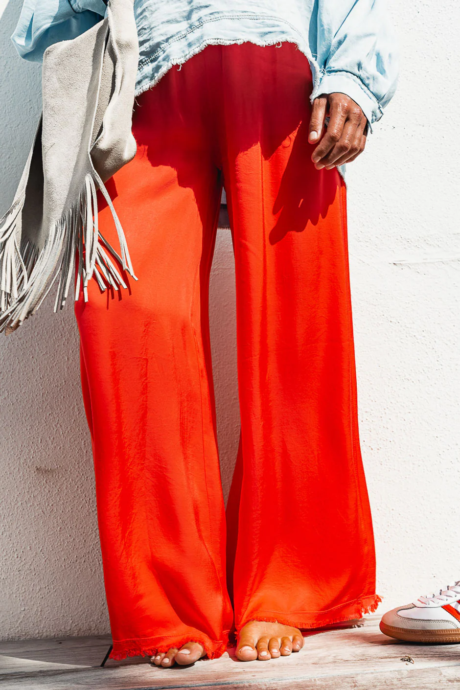 PANTALON FAUSTINE ORANGE - Image 4