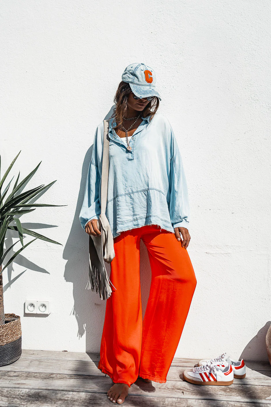 PANTALON FAUSTINE ORANGE - Image 5