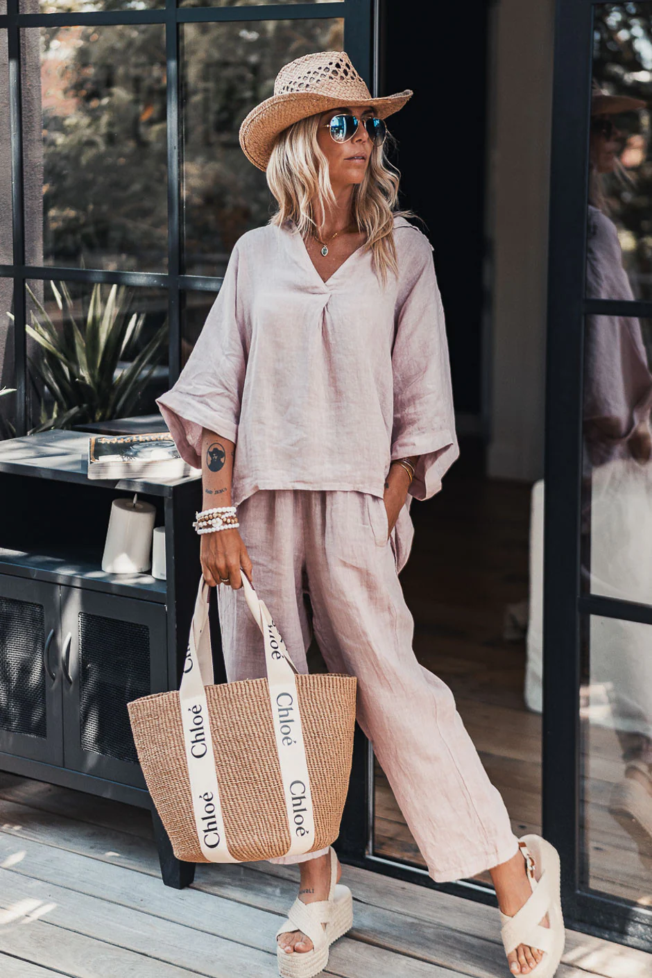 Pantalon Grungemama Carson rose - Image 6