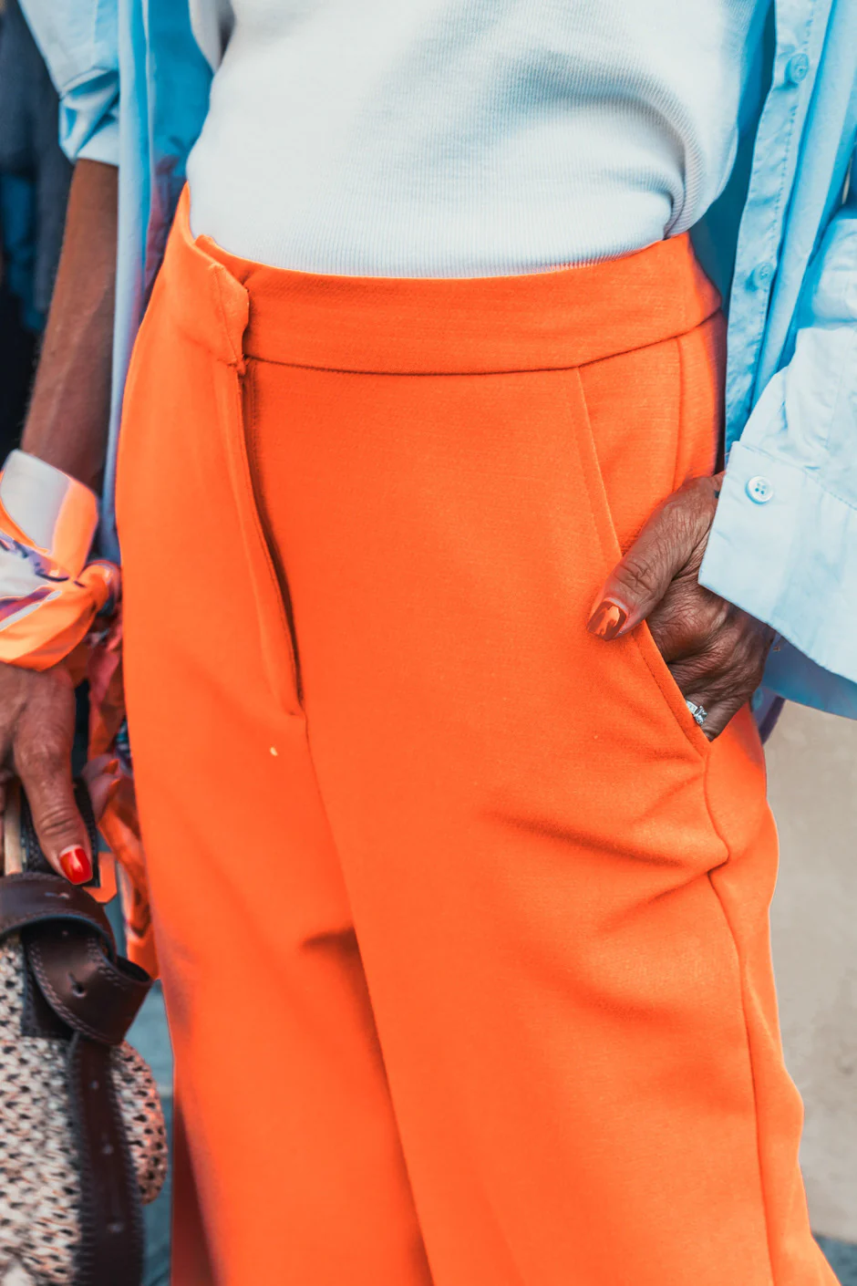 Pantalon Grungemama Georgia orange - Image 6