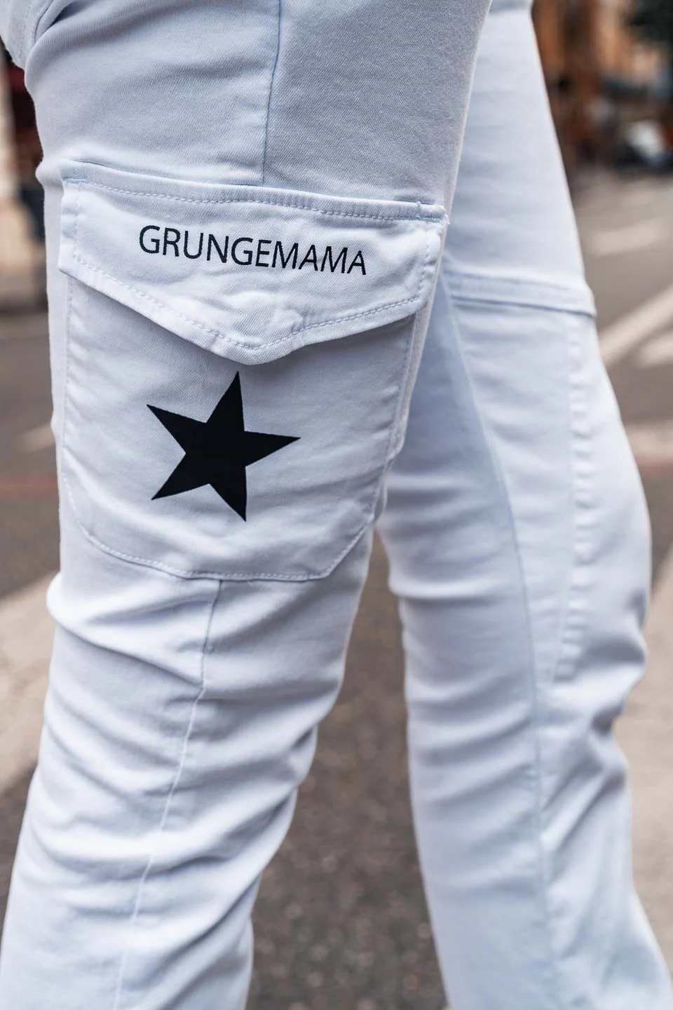 Pantalon Grungemama Nami blanc - Image 2