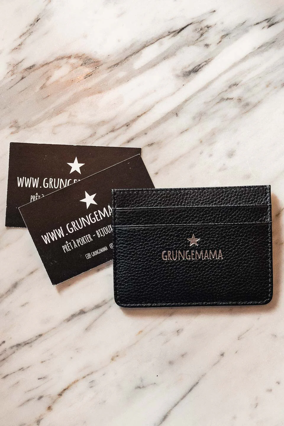 Porte cartes grungemama noir - Image 4