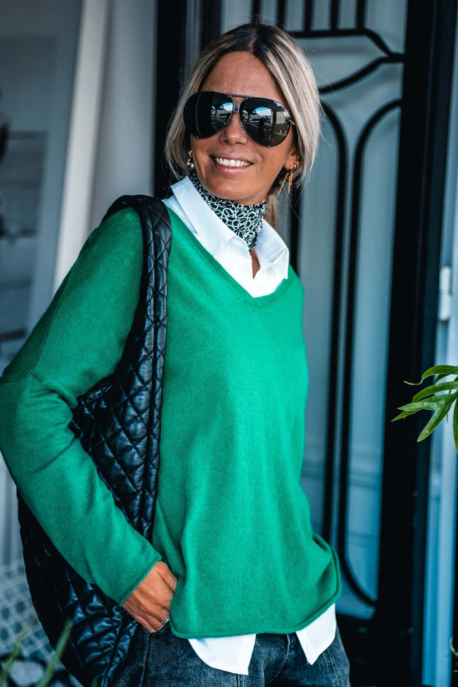 Pull Banditas Ivano vert - Image 6