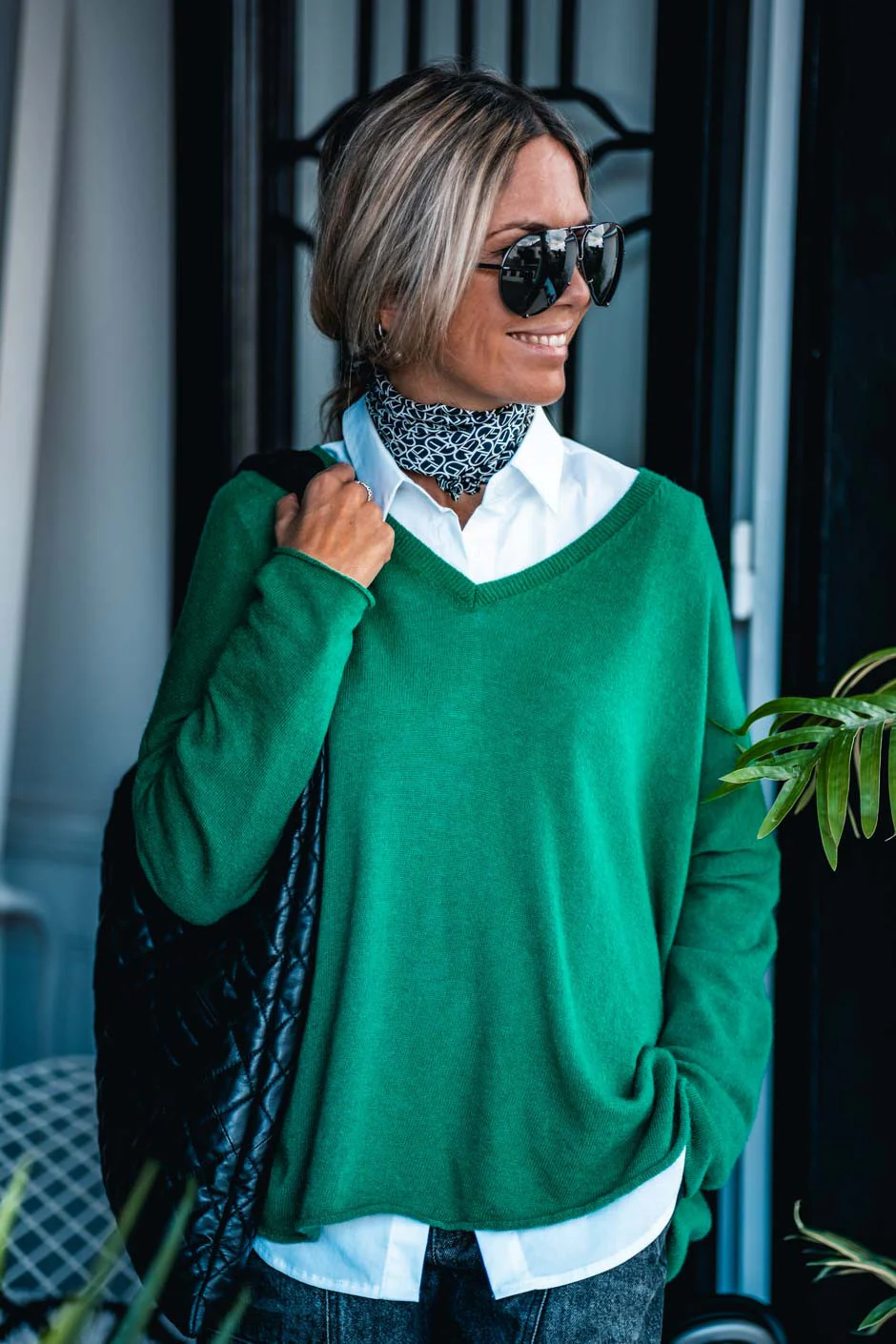 Pull Banditas Ivano vert - Image 7