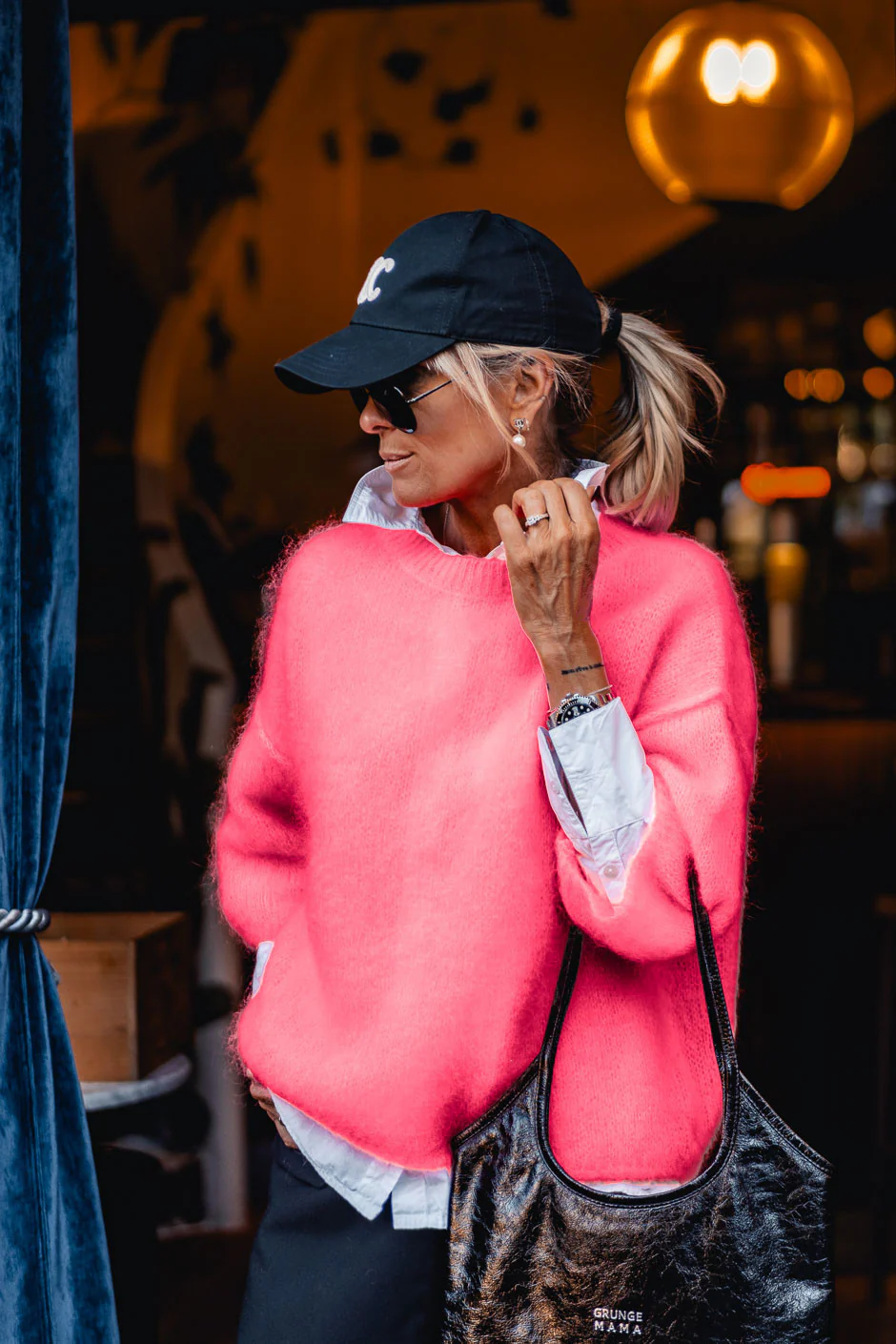 Pull Grungemama Ariella corail fluo - Image 4